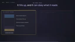 Early instructions may be lost during compression