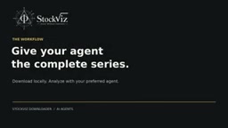 The tool downloads entire time series locally