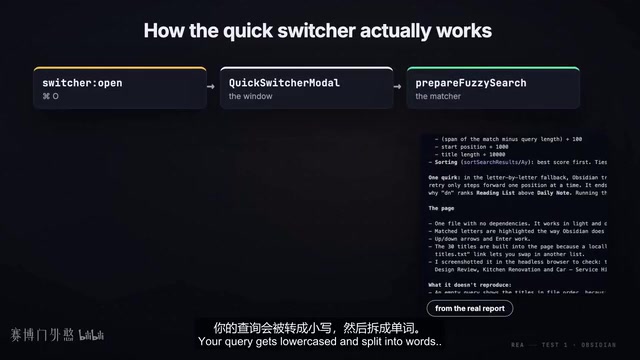 然后拆成单词