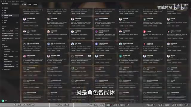 角色智能体的概念说明