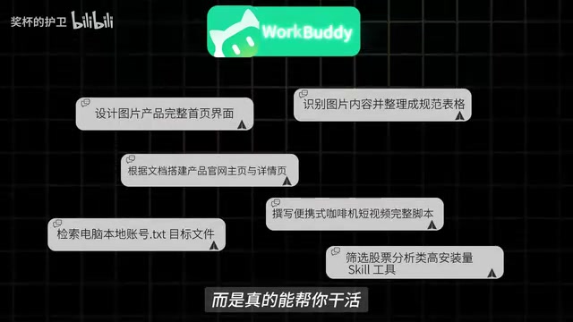 用户仅将WorkBuddy作为聊天窗口
