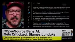 You can't say the name Lunduk in the open source, certain areas of the open source world.