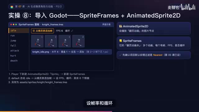 Do the same for the other 6 animations