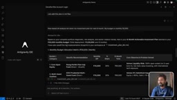 Investment plan document generation