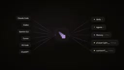 Connect the server once and agents can invoke tools from anywhere