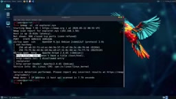 Nmap scan results