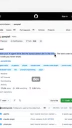 Ponytail: Get AI to Write 10 Lines of Code Instead of 335