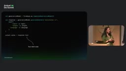 And this is how the code, this is