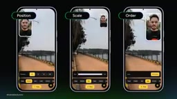 Concurrent camera supports dynamic composition updates