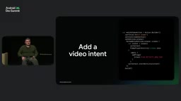 Adding a video playback entry in the header bar