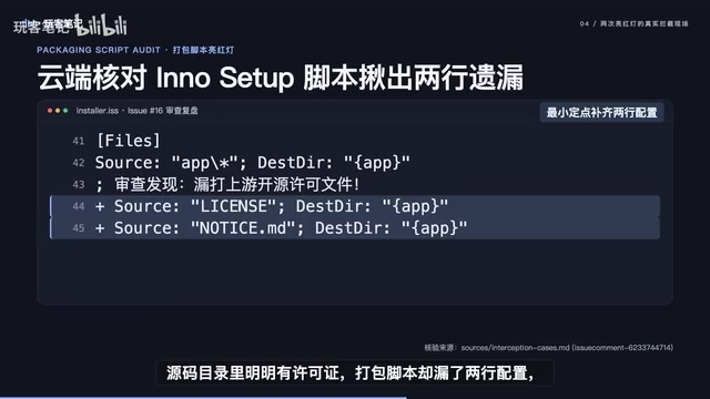 打包脚本却漏了两行配置