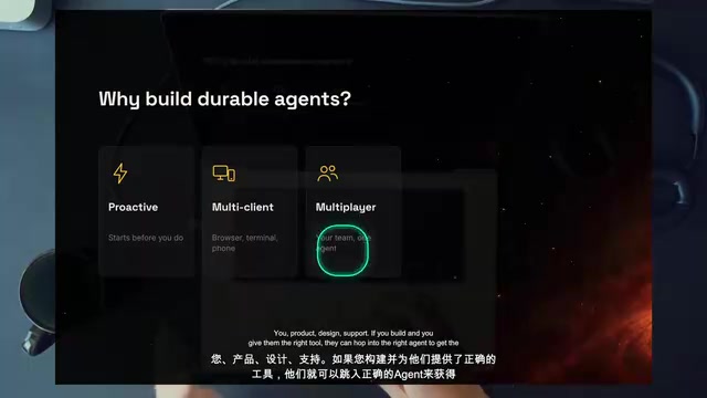 Multi-client and multi-person collaboration are important features of persistent agents