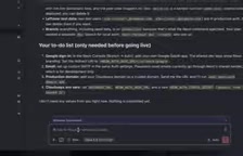 Real-time chat feature demo