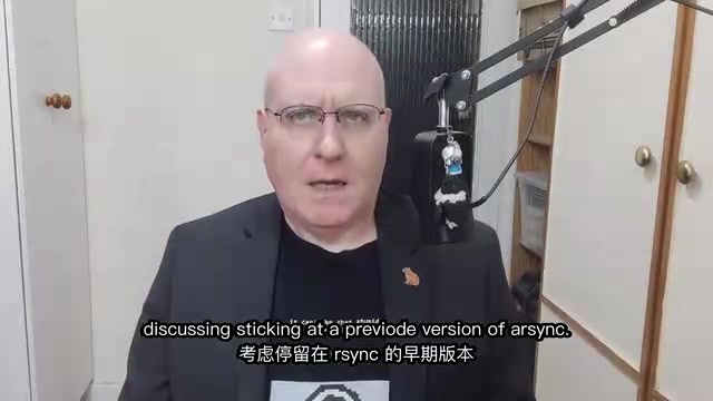 rsync maintainer Andrew Trigel has responded on the rsync vibe code issue.