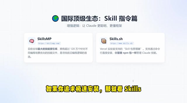Claude Code技能Skill与MCP资源大全:从入门到精通