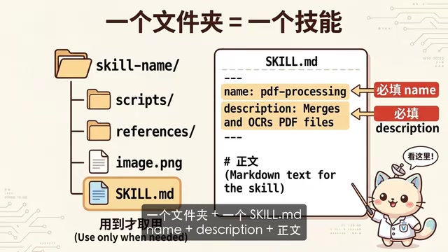 Anthropic Skills技能包机制解析:给AI装技能包的开放标准