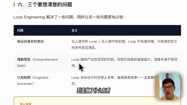 Thinking about Loop Engineering's applicability boundaries