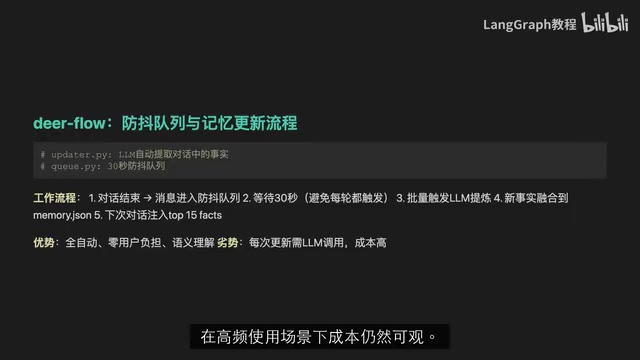 Deerflow记忆提炼架构