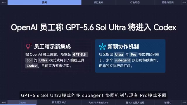 混元Hy3开源+GPT-5.6曝光+日本机器人战略:AI多线突破
