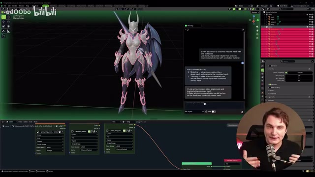 Merged baking test of armor parts