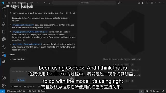 Currently using the GPT-5 Codex medium reasoning model
