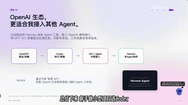 新手做小型项目选Codex