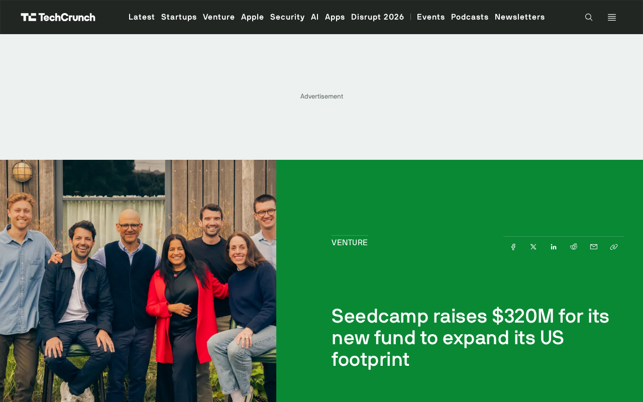 Seedcamp融资3.2亿美元进军美国:欧洲老牌VC的跨大西洋扩张