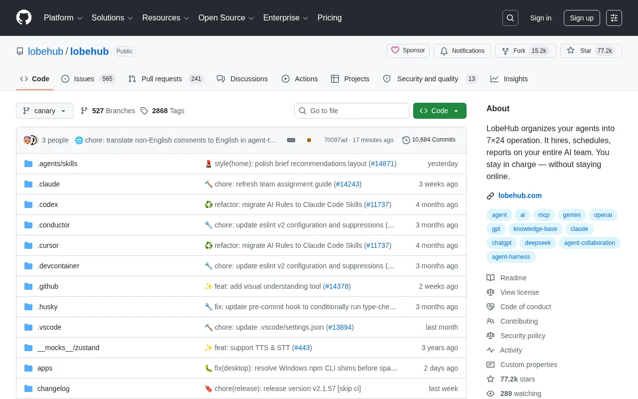 Deep Dive into LobeHub: How a 76K-Star Open Source Platform's Multi-Agent Collaboration is Reshaping AI Workflows