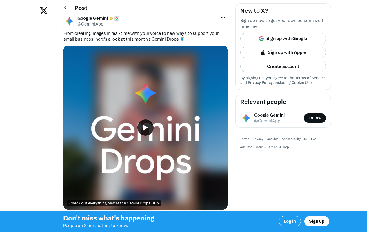 Gemini Latest Updates: Voice-to-Image Generation and AI Empowerment for Small Businesses