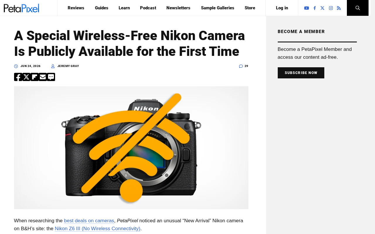Nikon Launches World's First Publicly Available Wireless-Free Camera: A New Hardware-Level Data Security Solution