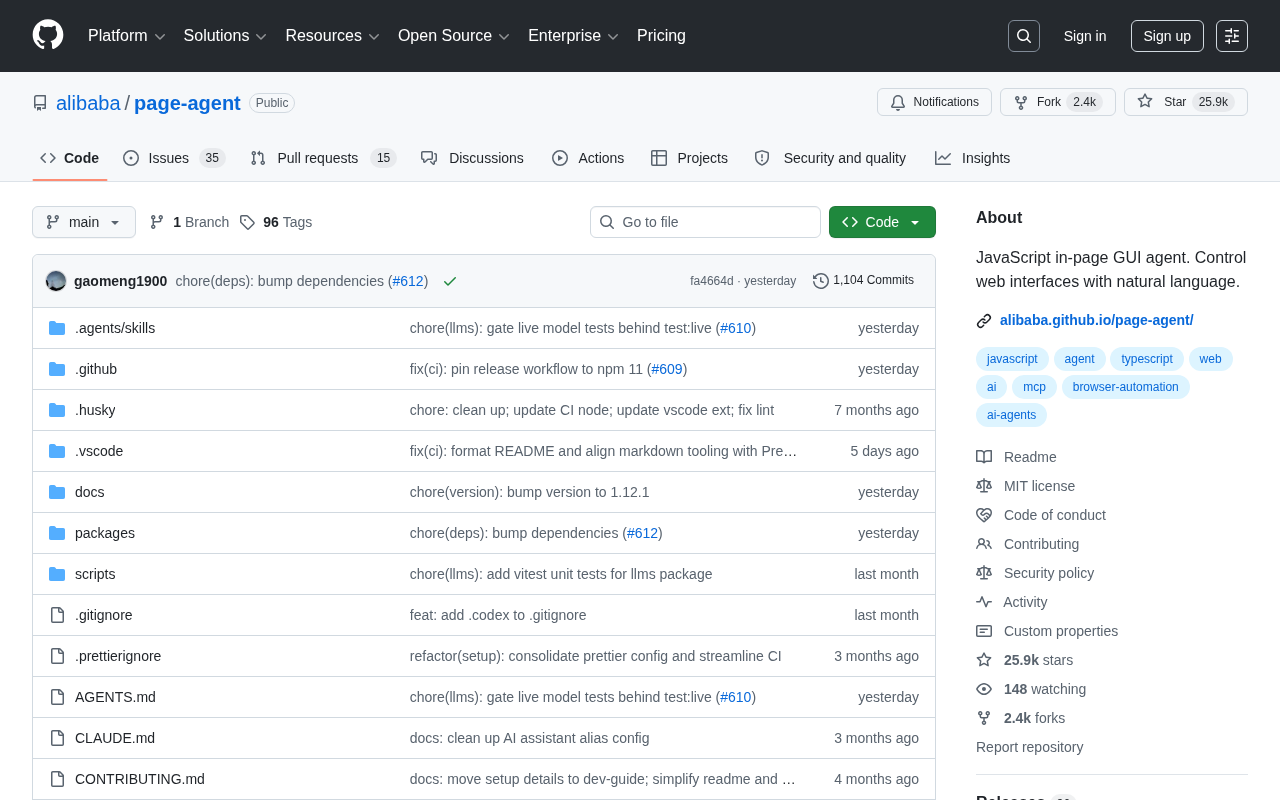 Alibaba Open-Sources Page-Agent: A Web AI Agent for Controlling Interfaces with Natural Language