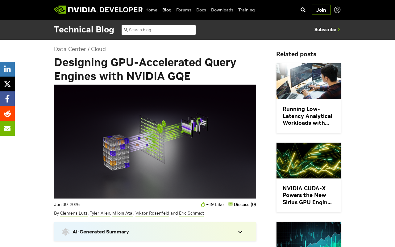 NVIDIA GQE解析:GPU查询引擎如何突破内存带宽瓶颈