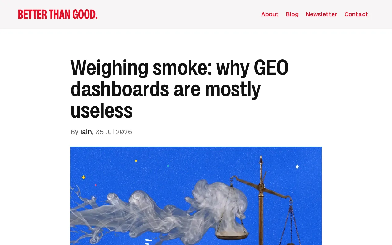 The Trap of AI Visibility Dashboards: Why Most Metrics Are Meaningless