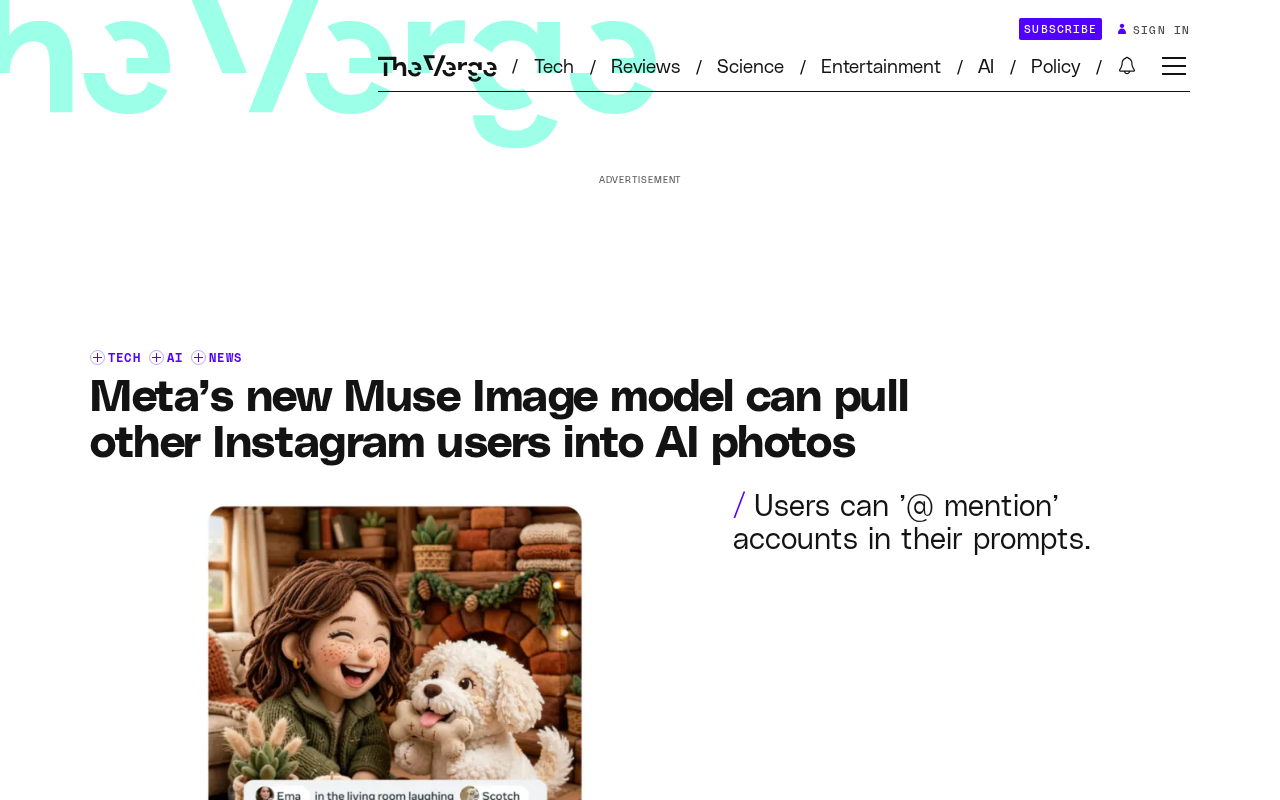 Meta Launches Muse Image Model: AI Photo Collab Feature Sparks Portrait Rights Debate