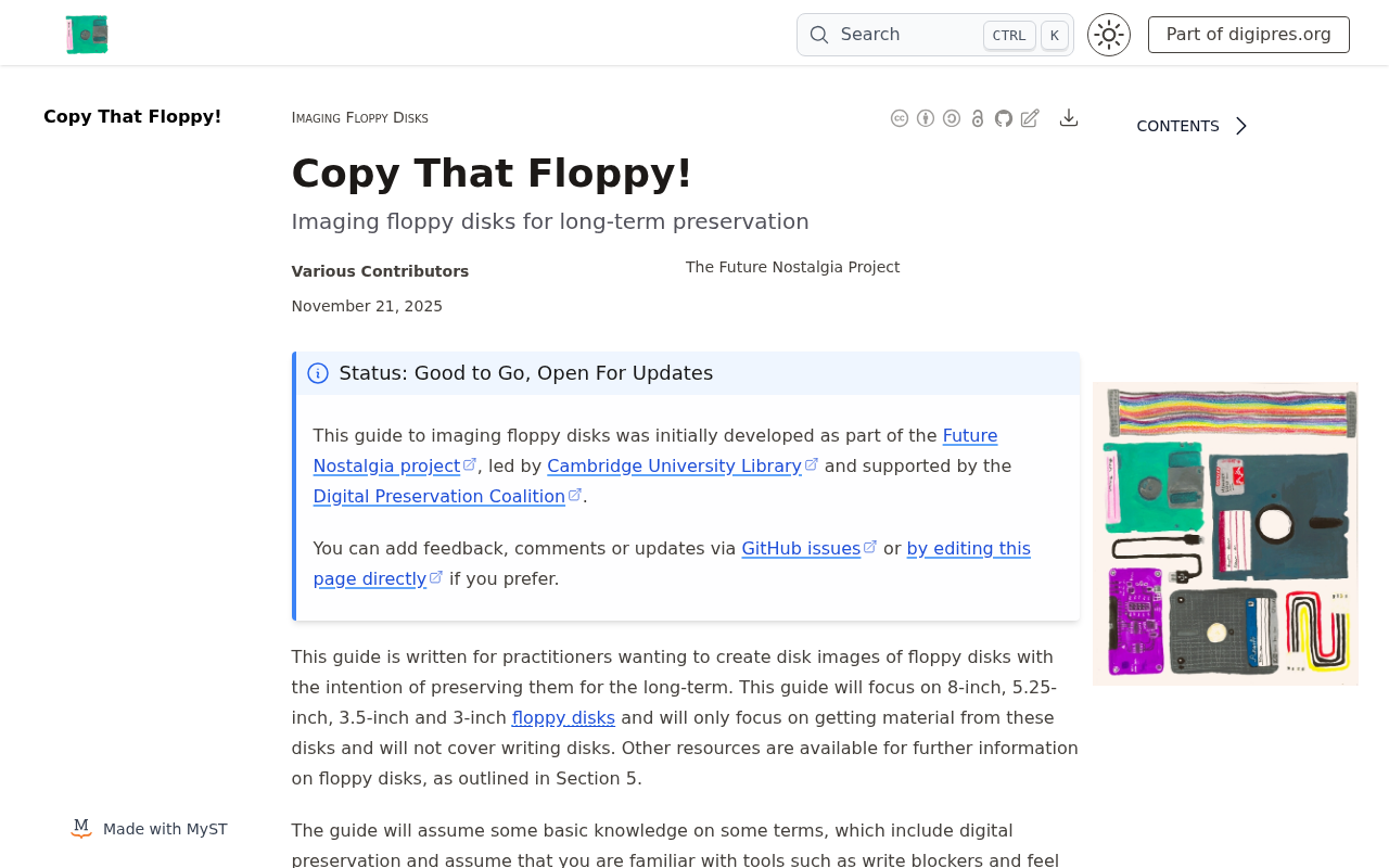 剑桥指南《Copy That Floppy》:如何抢救软盘上的珍贵数据