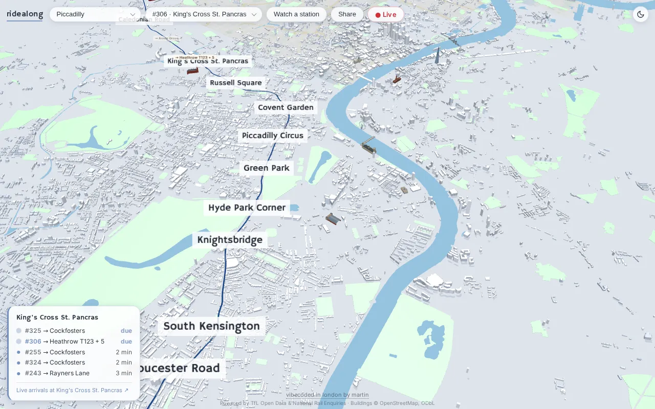 Tracking London's Underground in 3D Real-Time: A Technical Breakdown of an Open-Source Visualization Project