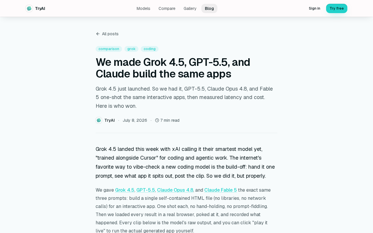 Grok vs GPT vs Claude: Which AI is the Best Coding Assistant?