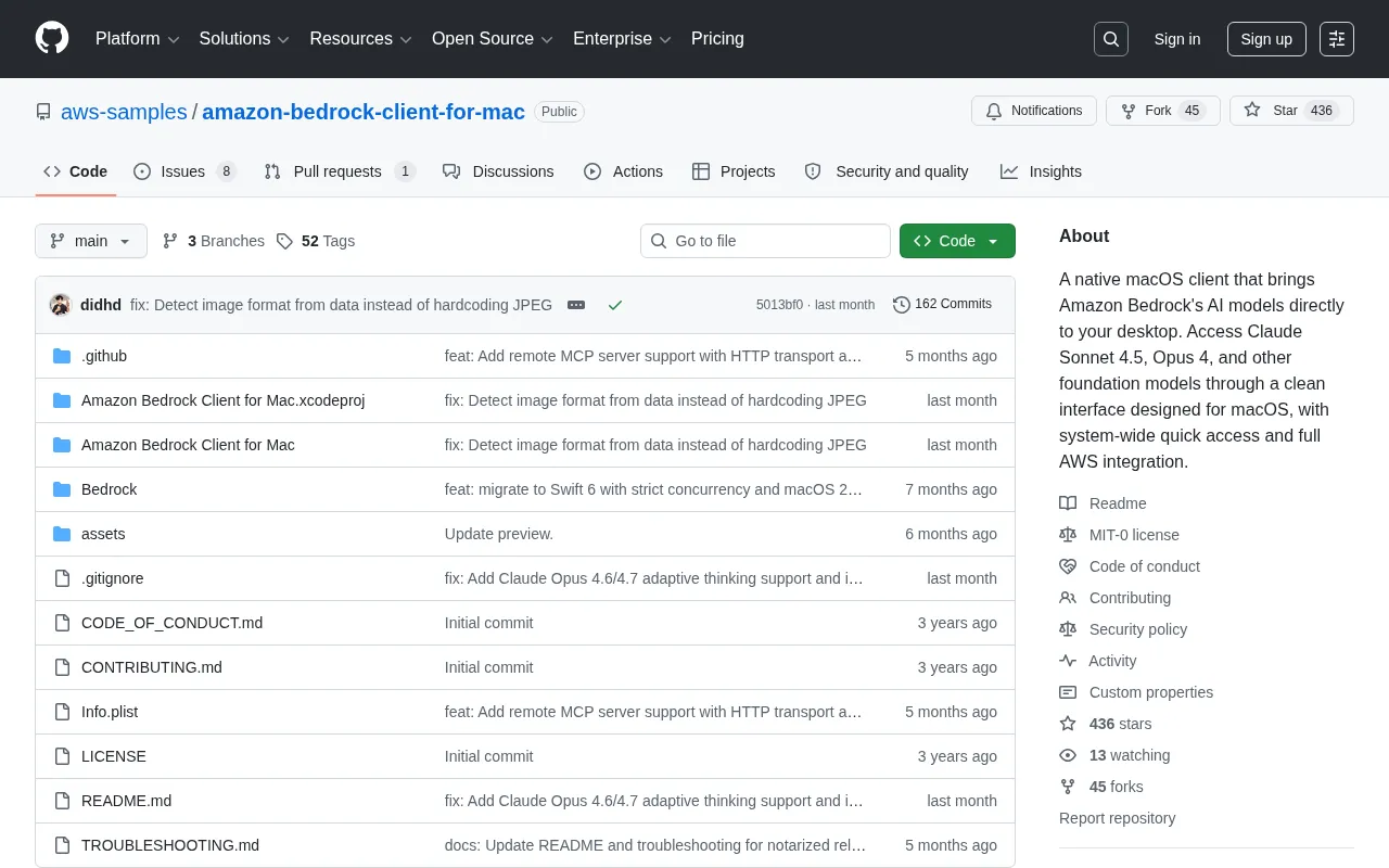Amazon Bedrock macOS Client: Access Claude and Other AI Models Directly from Your Desktop