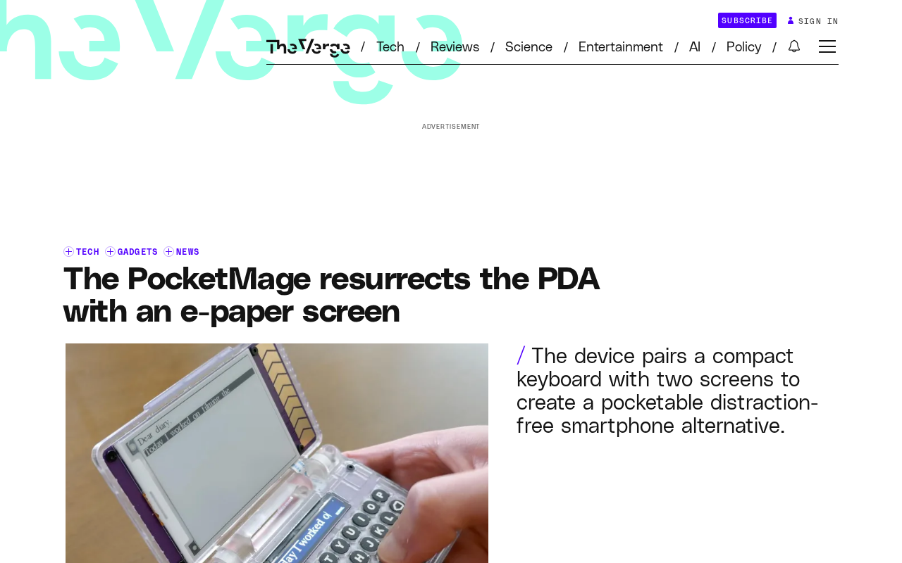 PocketMage Review: The E-Paper Clamshell PDA Bringing Back the Physical Keyboard