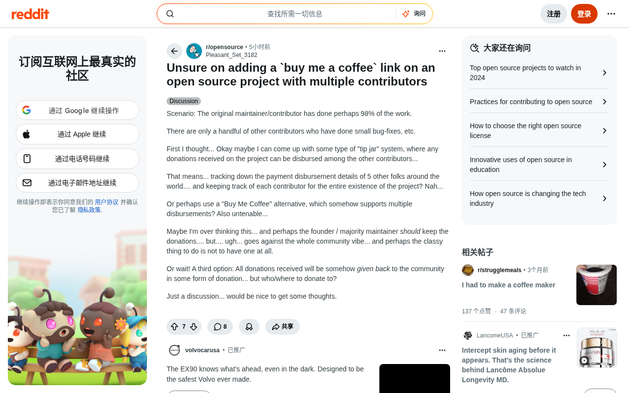 Should Open Source Projects Add Donation Links? A Complete Guide to Revenue Sharing Among Multiple Contributors
