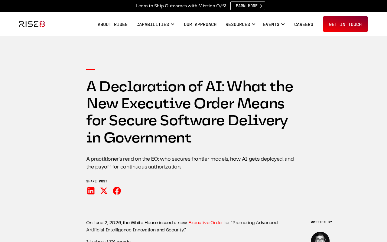 Decoding the Government Software Security Executive Order: New Supply Chain Compliance and SBOM Requirements