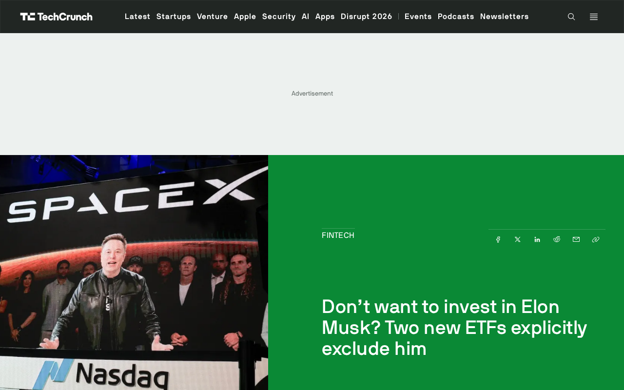 The ETF That Excludes Musk: How Values-Based Investing Is Reshaping Capital Flows