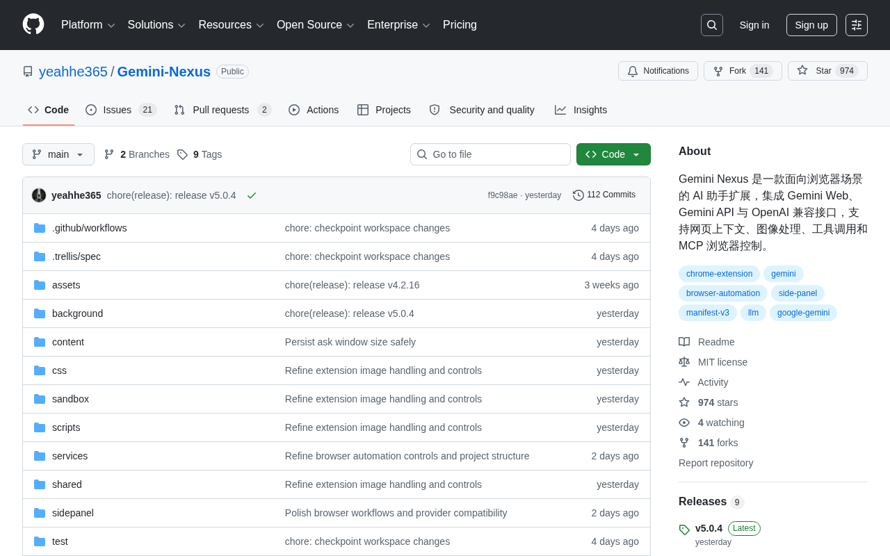 Gemini Nexus: An In-Depth Look at This Chrome Extension with Deep Gemini AI Integration