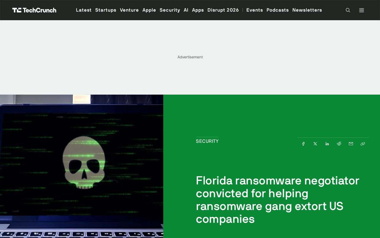 Ransomware Negotiator Turns Insider: Third Conviction for Colluding with Hackers to Extort Businesses