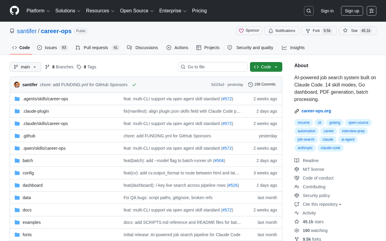 Career-Ops: The AI Job-Hunting Powerhouse with 40K Stars, an Open-Source Automation System Powered by Claude Code