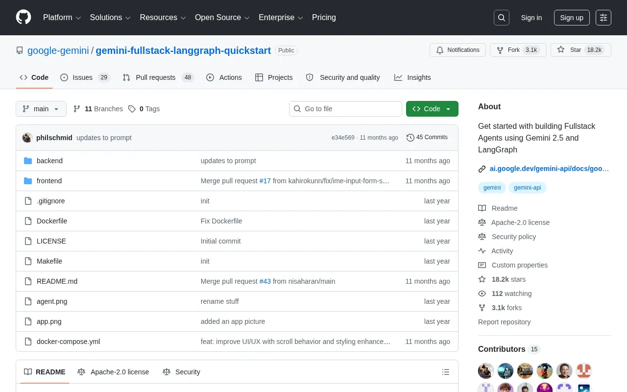 Google Open-Sources Full-Stack AI Agent Tutorial: Gemini 2.5 + LangGraph Deep Dive