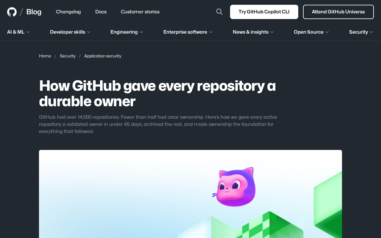 GitHub如何在45天内为14000个仓库确立可靠归属