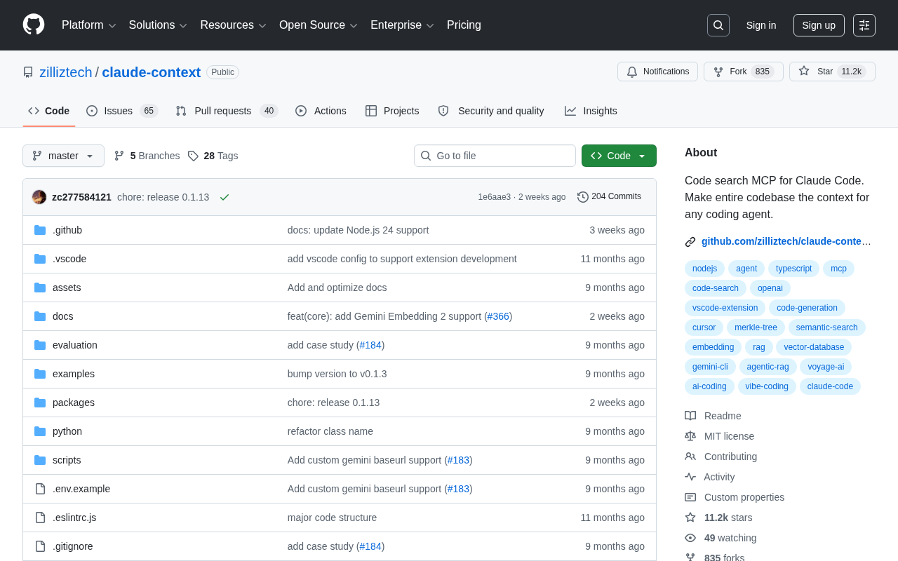 Claude Context: An MCP-Based Semantic Search Tool That Lets AI Understand Your Entire Codebase