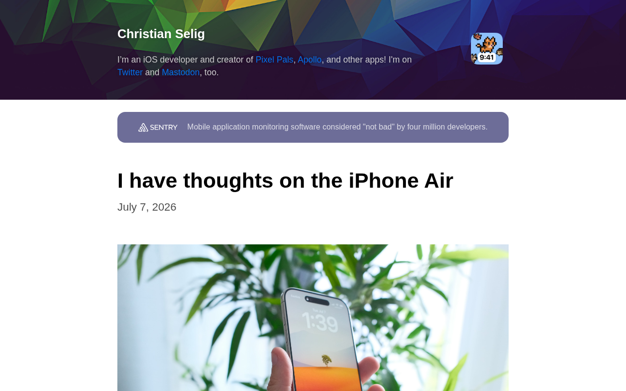 iPhone Air深度解析:极致轻薄背后的取舍与思考