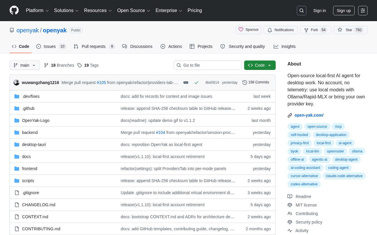 OpenYak: Open-Source Local AI Agent Supporting 100+ Models with Zero Telemetry Privacy